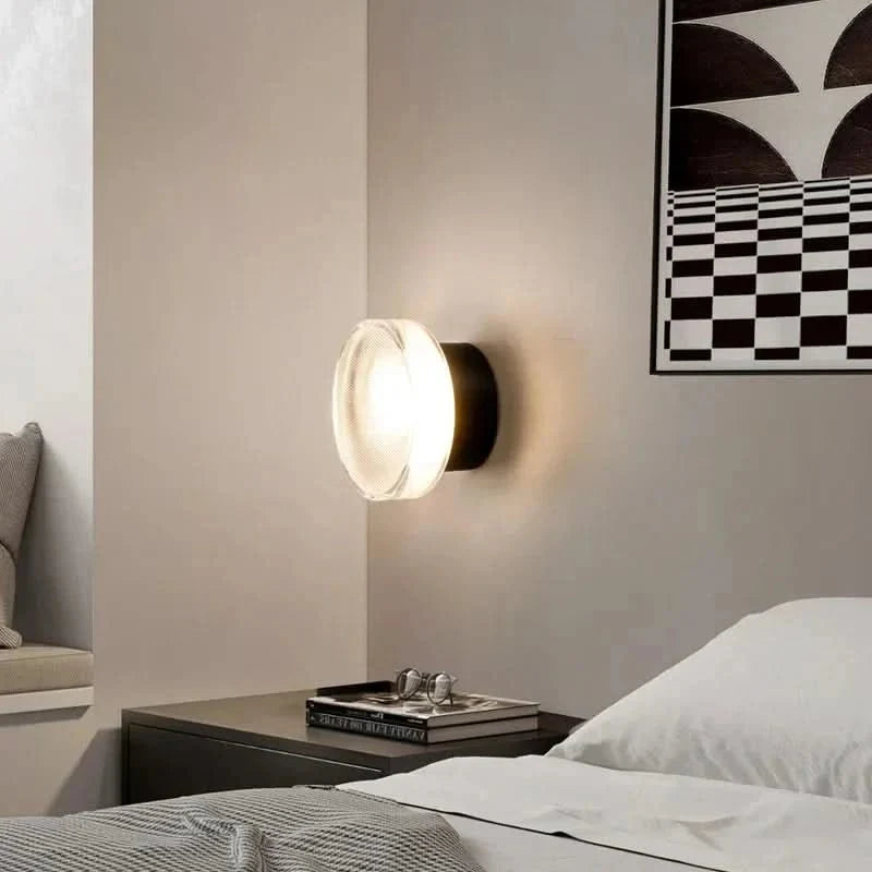 Dæmpbar LED Væglampe i Moderne Aluminium til Fleksibel Belysning