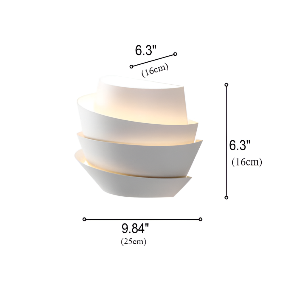 Skandinavisk Væglampe Med Dobbelt Lysudgang Og Moderne Design