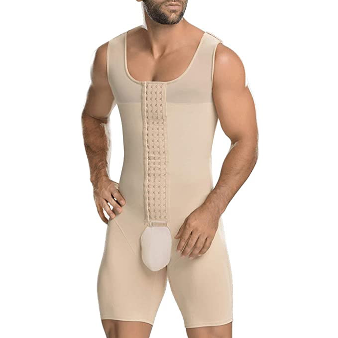 Kompressions-Body Shaper til Mænd med Justerbar Lukning