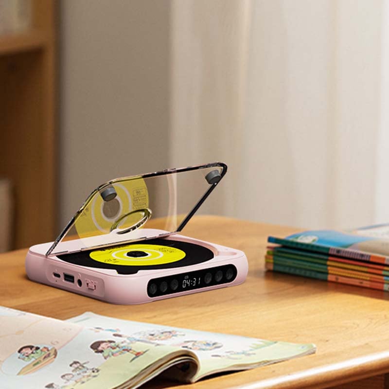 Draagbar CD Afspiller Med Bluetooth Og Kompakt Design