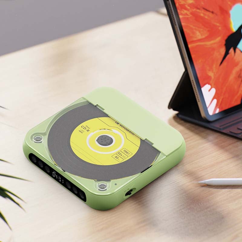 Draagbar CD Afspiller Med Bluetooth Og Kompakt Design