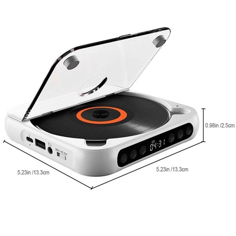 Draagbar CD Afspiller Med Bluetooth Og Kompakt Design