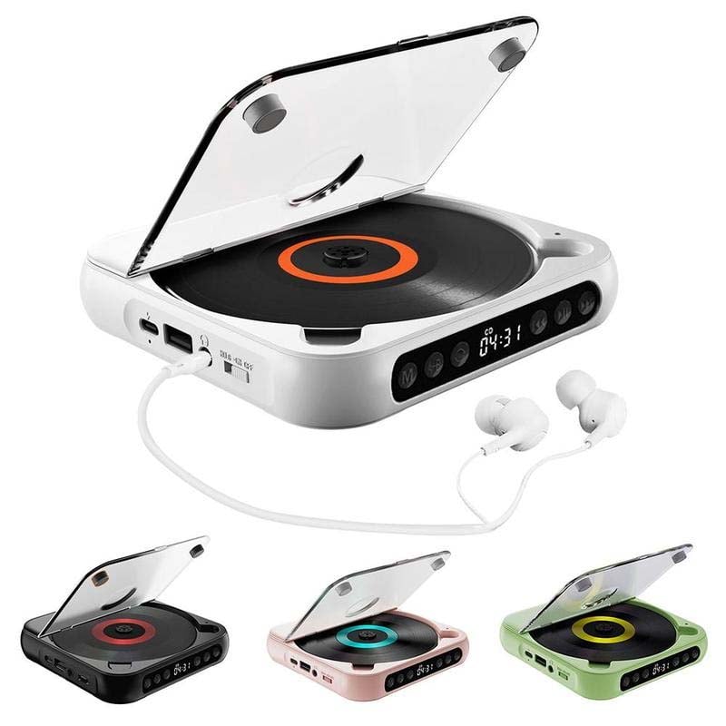 Draagbar CD Afspiller Med Bluetooth Og Kompakt Design