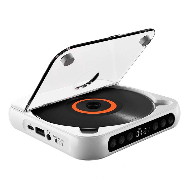 Draagbar CD Afspiller Med Bluetooth Og Kompakt Design
