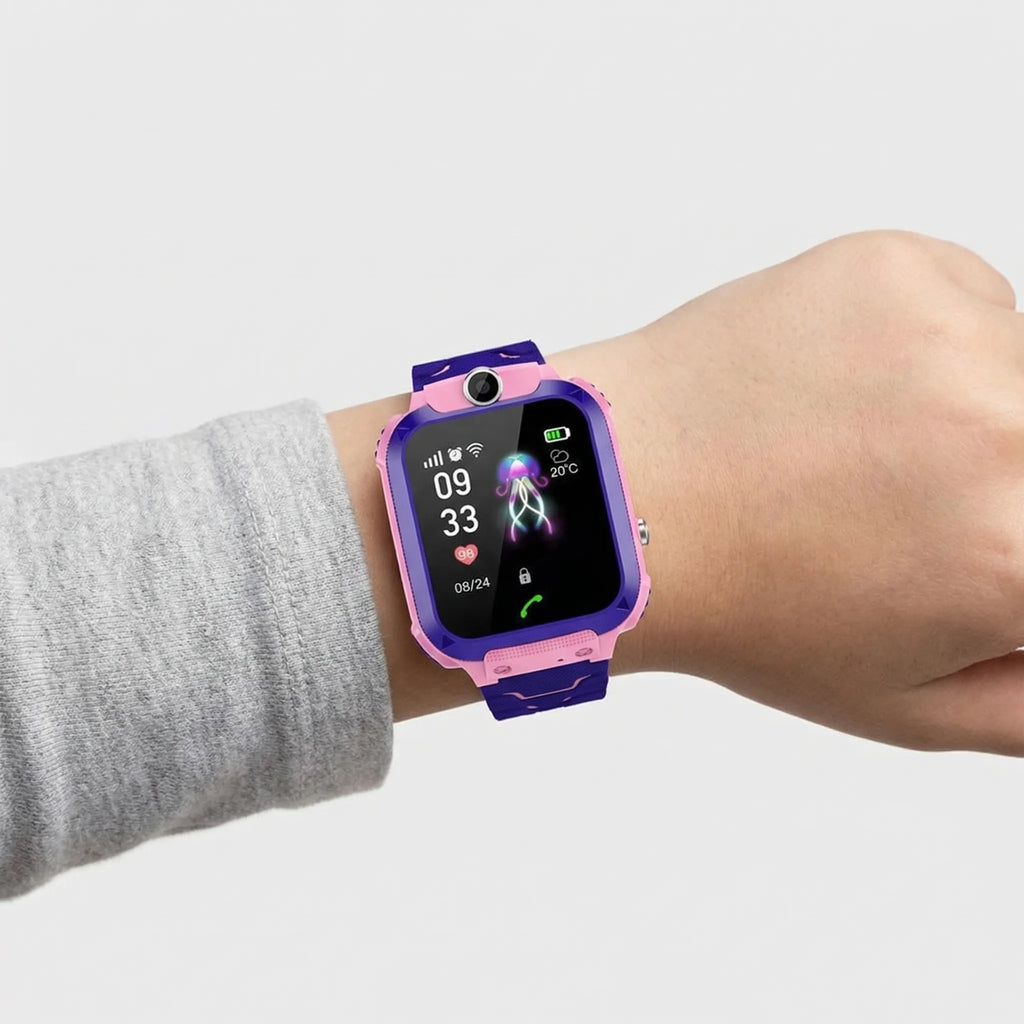 Børne Smartwatch Med Gps Og Telefonfunktion