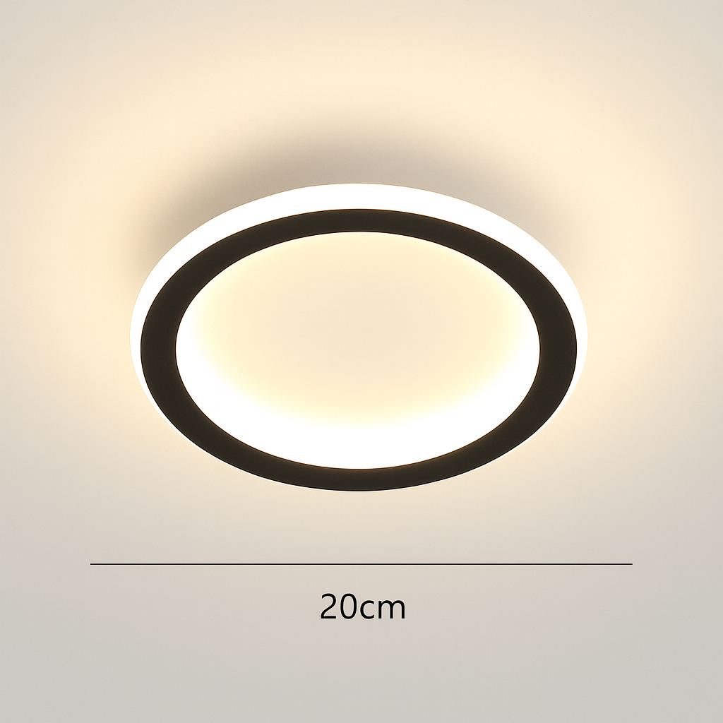 Moderne LED Loftslampe i Skandinavisk Rundt Design
