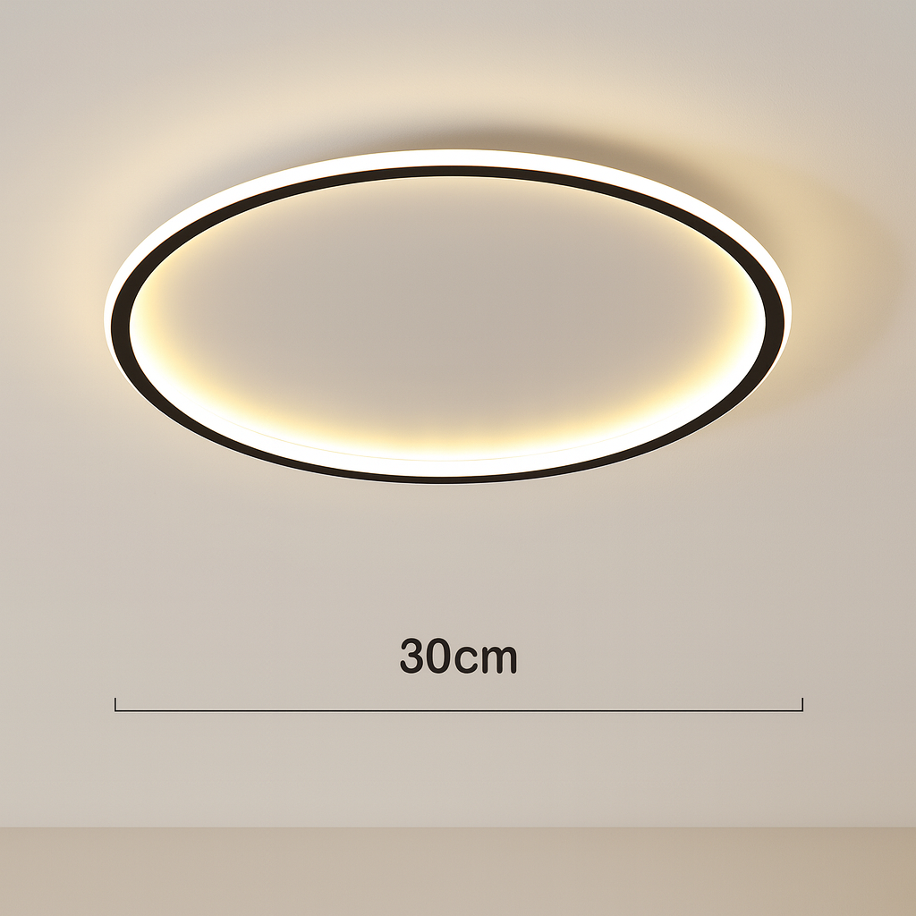 Moderne LED Loftslampe i Skandinavisk Rundt Design