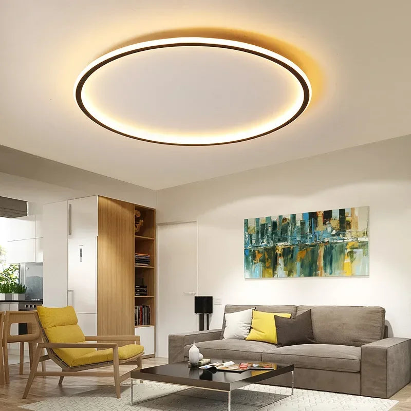 Moderne LED Loftslampe i Skandinavisk Rundt Design