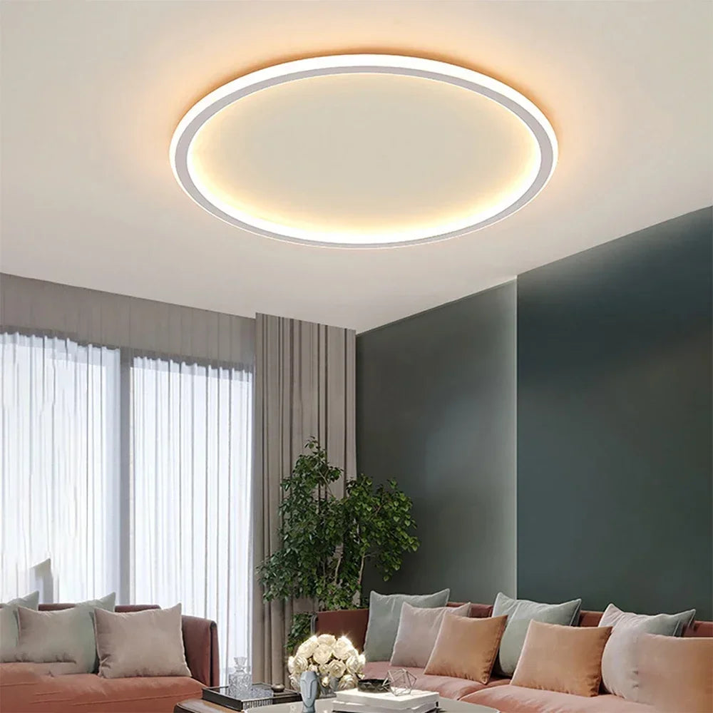 Moderne LED Loftslampe i Skandinavisk Rundt Design