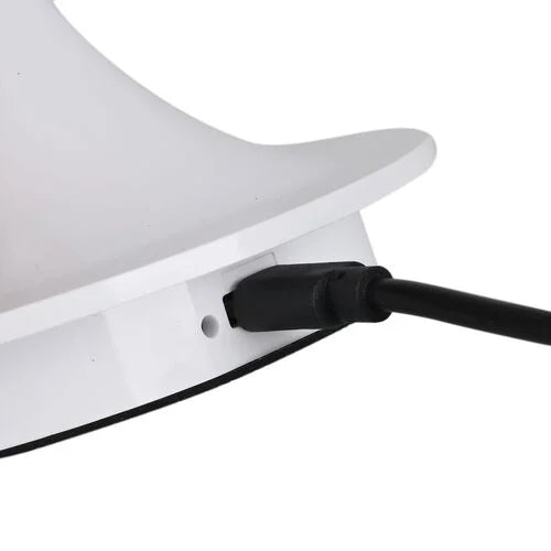 Bordlampe med Organisk Form og Trådløs Ledbelysning