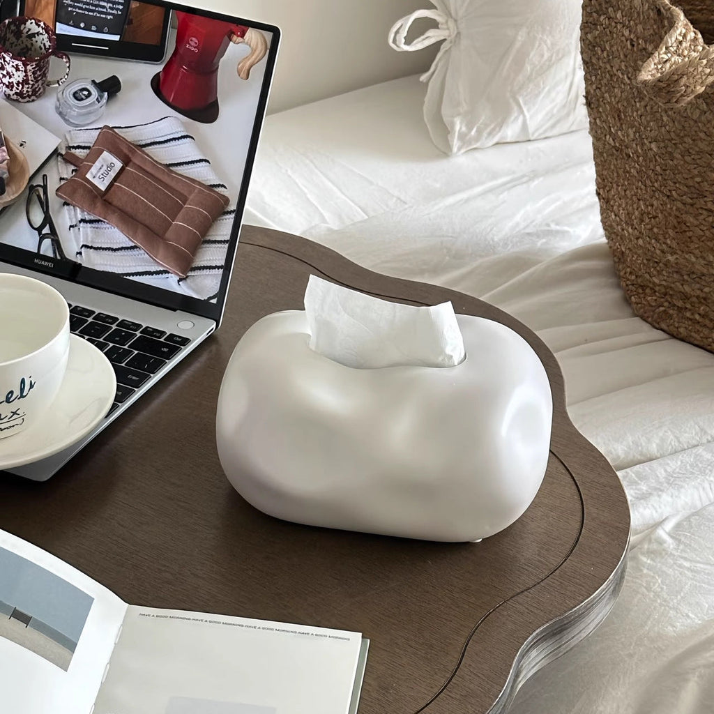 Tørklædeboks Keramik Skyform Med Moderne Udtryk Og Kompakt Design