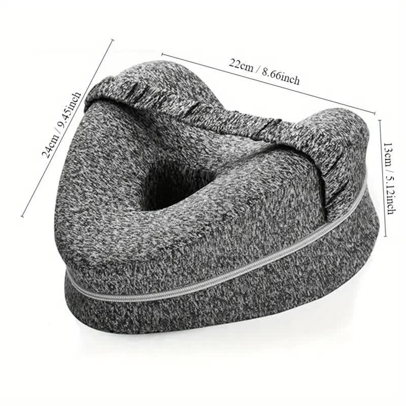 Ergonomisk Knæpude i Memoryskum med Elastisk Rem