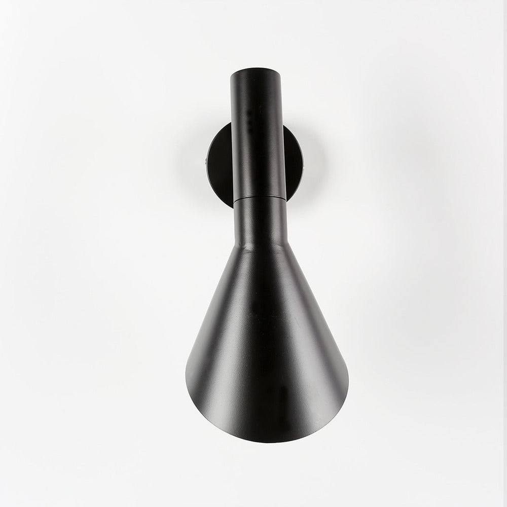 Justerbar LED‑væglampe med Moderne Sort Design