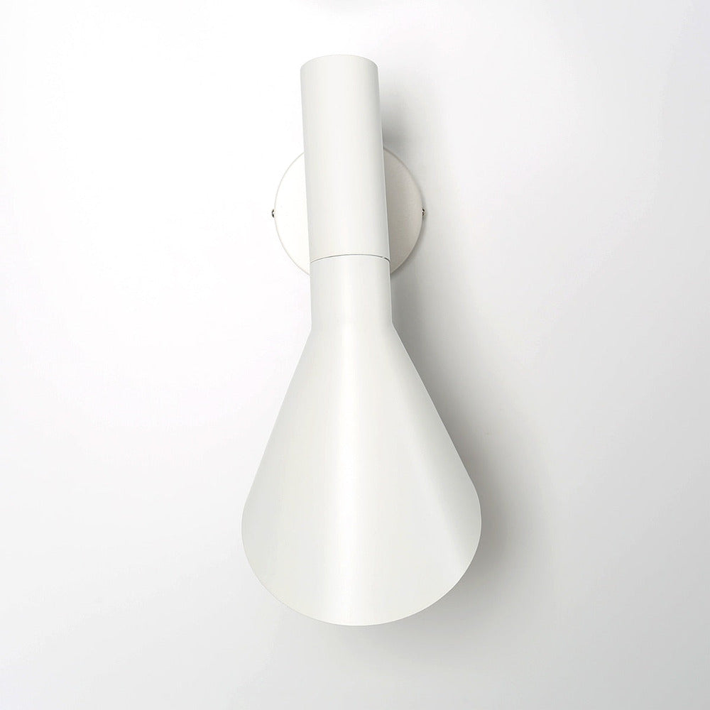 Justerbar LED‑væglampe med Moderne Sort Design