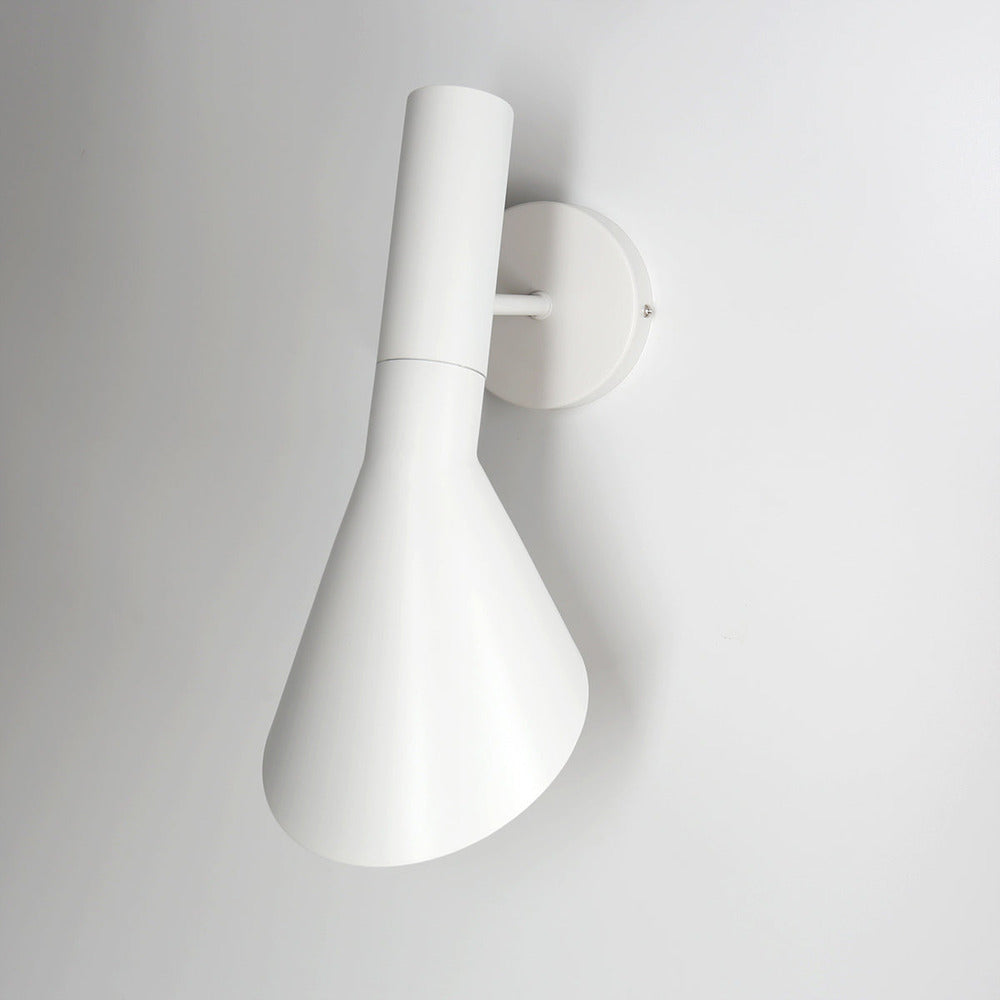 Justerbar LED‑væglampe med Moderne Sort Design