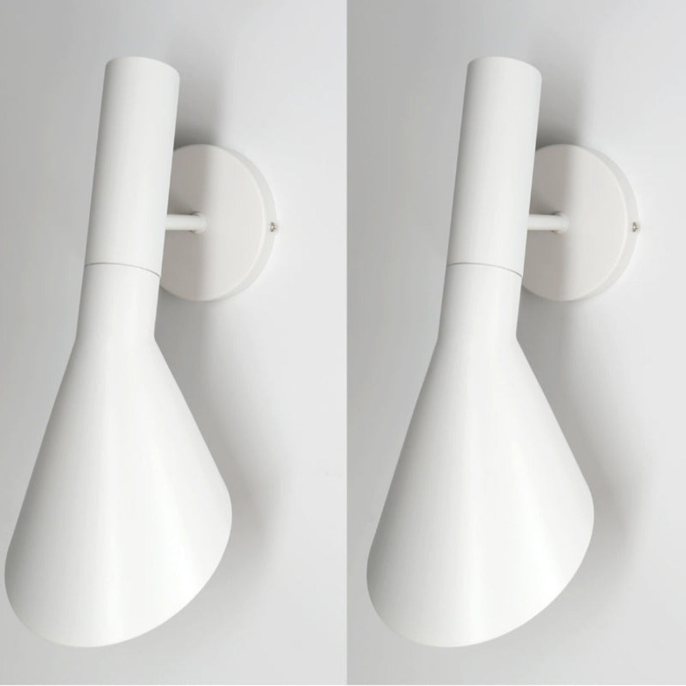 Justerbar LED‑væglampe med Moderne Sort Design