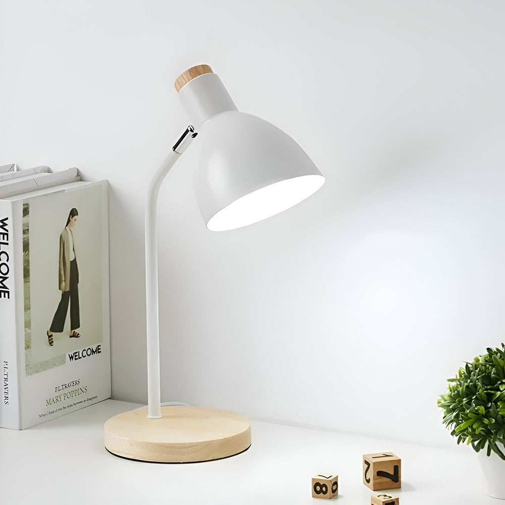 Justerbar LED Bordlampe Med Nordisk Design Til Hjem Og Kontor