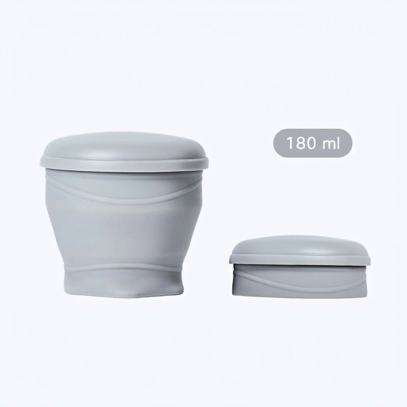 Sammenfoldeligt Rejsekrus med Lækagesikkert Låg og Bærestrop