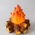 Lys Plast Flamme Effekt Design Med Batteridrift Og Trådløs Placering