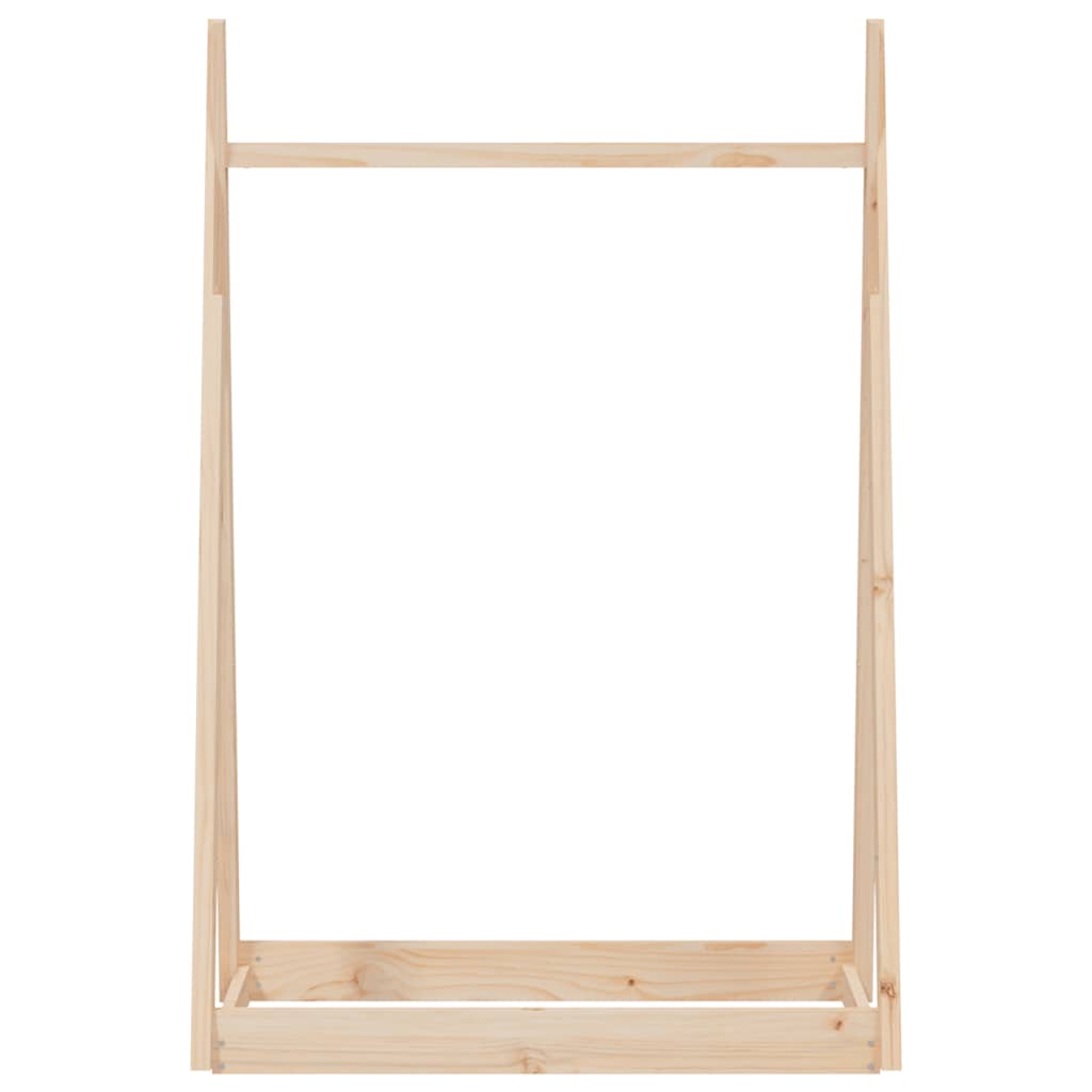 A‑Formet Tøjstativ med Stabil Ramme og Minimalistisk Indendørs Organisering