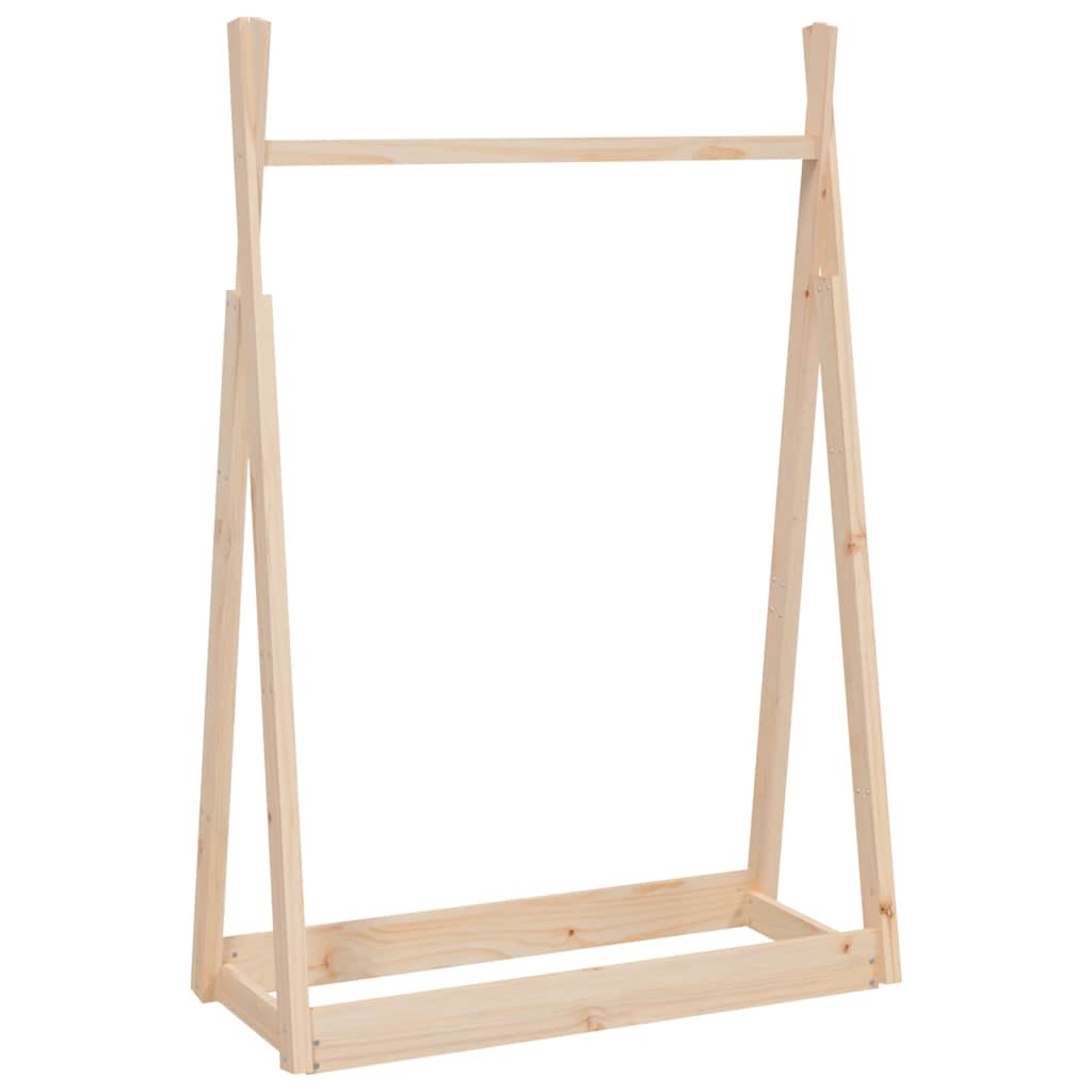 A‑Formet Tøjstativ med Stabil Ramme og Minimalistisk Indendørs Organisering