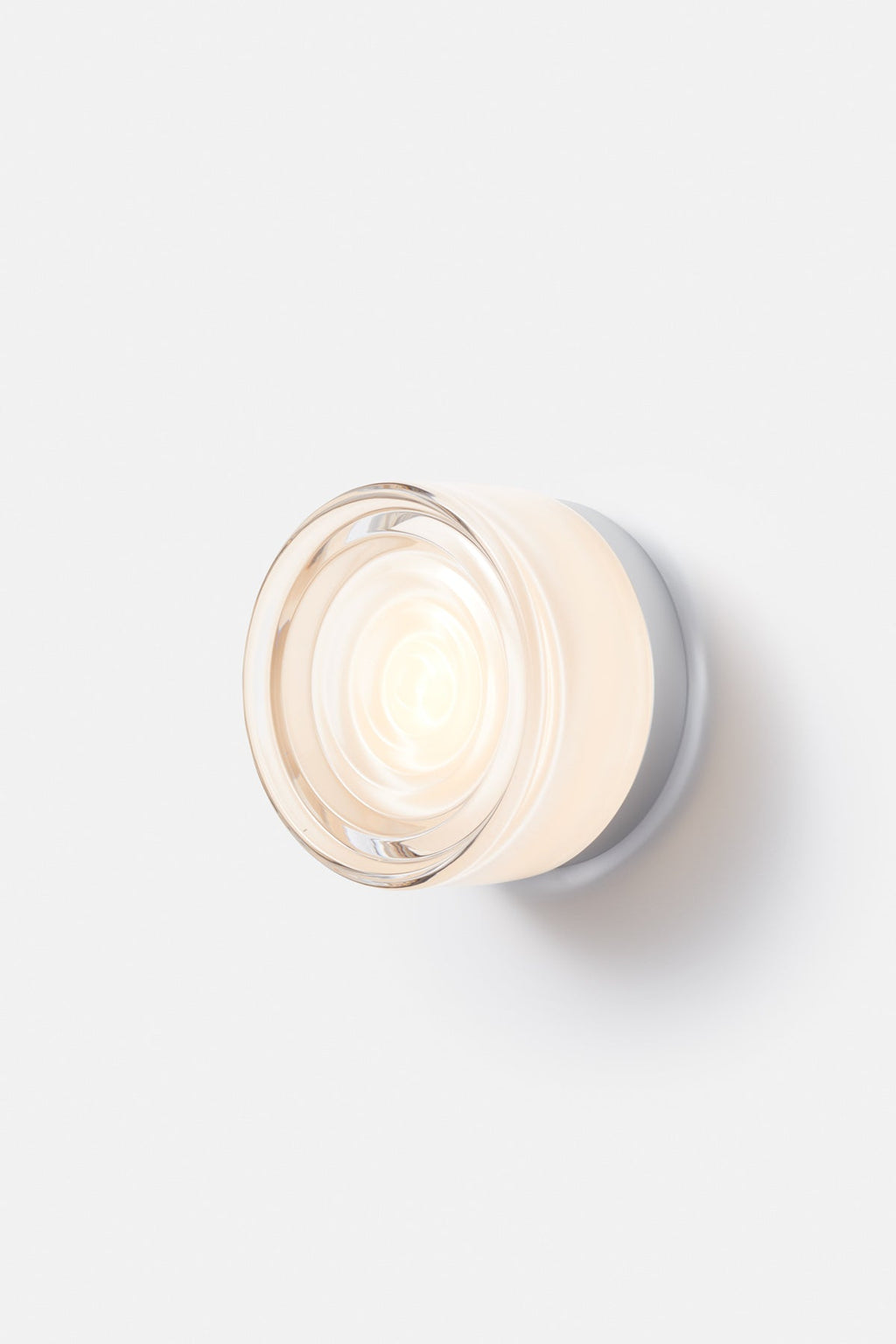 Udendørs Væglampe med Ripple‑Glas og IP65 Vejrbeskyttelse