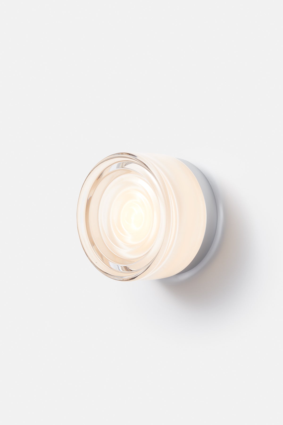 Udendørs Væglampe med Ripple‑Glas og IP65 Vejrbeskyttelse