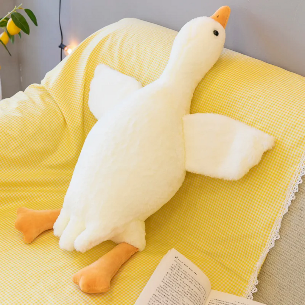 Plys Gåsepude Til Afslapning Og Hygge I Hjemmet