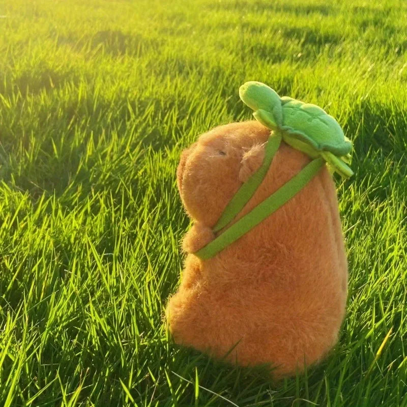 Sød Capybara Bamse i Blødt Plys til Børn og Voksne