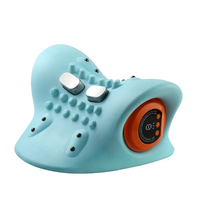 Elektrisk Nakkemassager Med Cervikal Traction Og Akupunkturmassage