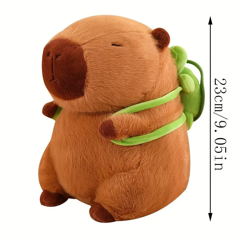 Sød Capybara Bamse i Blødt Plys til Børn og Voksne