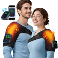 Bærbar Neoprenmassager Med Varme Vibration Og Appkontrol For Målrettet Ledlindring