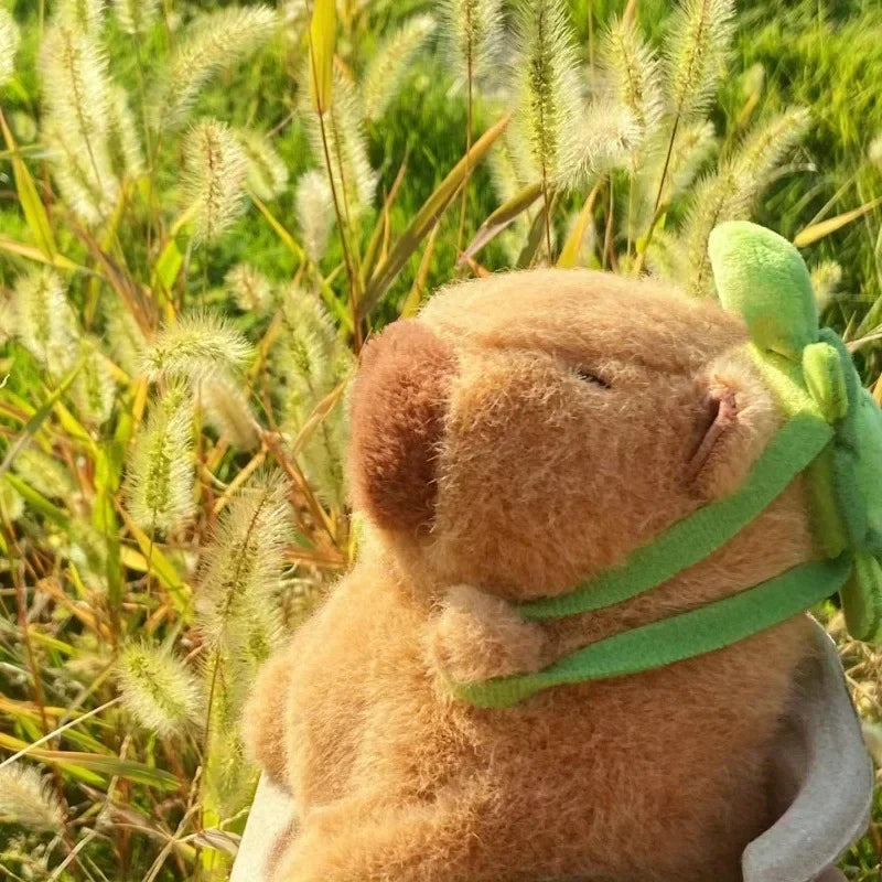 Sød Capybara Bamse i Blødt Plys til Børn og Voksne