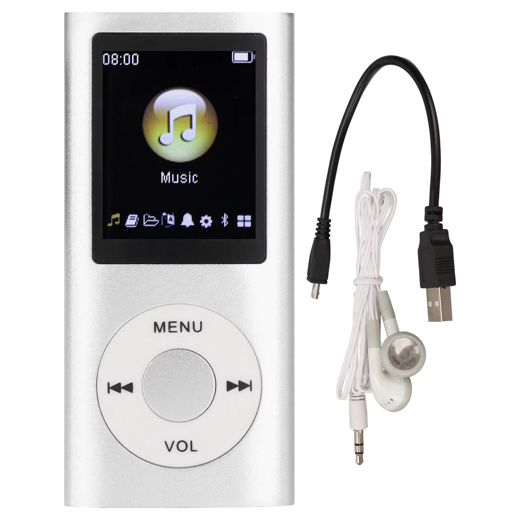 Elektrisk Musikafspiller Med LCD-Skærm Og Kompakt Design Til Musik På Farten