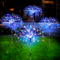 Solar Udendørs Lys Med Flammeeffekt Og Daglig Automatisk Aftenstemning