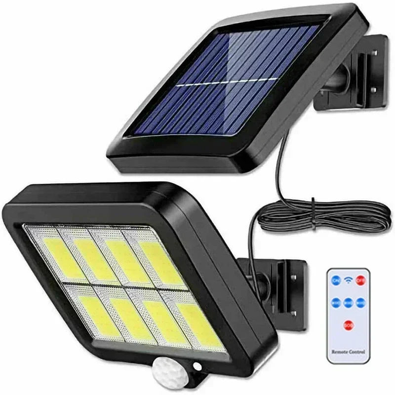 Solcel Udendørslampe med Bevægelsessensor og Intelligent Lysstyring