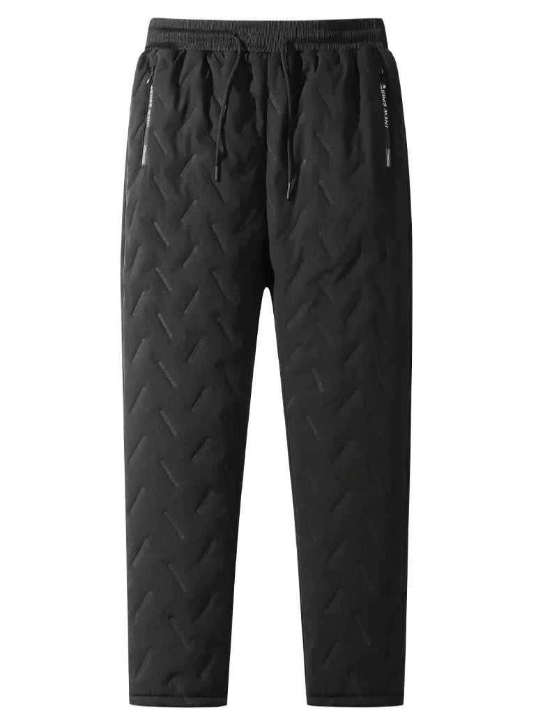 Unisex Fleece Joggingbukser med Varmt For
