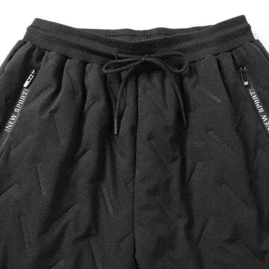 Unisex Fleece Joggingbukser med Varmt For
