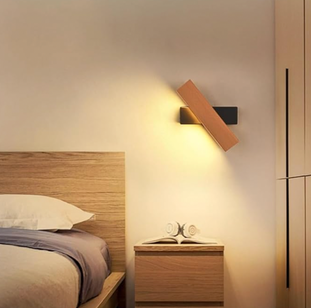 Japansk LED-Væglampe med Roterbart Design
