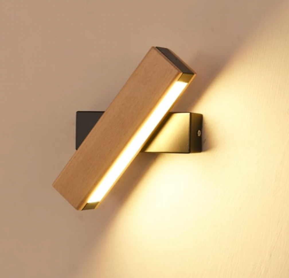 Japansk LED-Væglampe med Roterbart Design