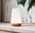 Trådløs RGB LED-Natlampe med Fjernbetjening