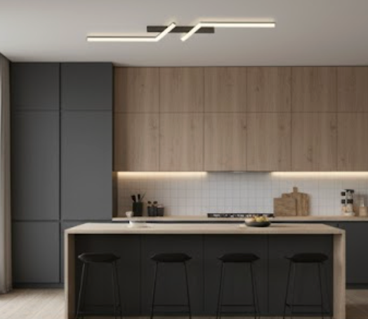 Dæmpbar LED-Loftlampe med Fjernbetjening