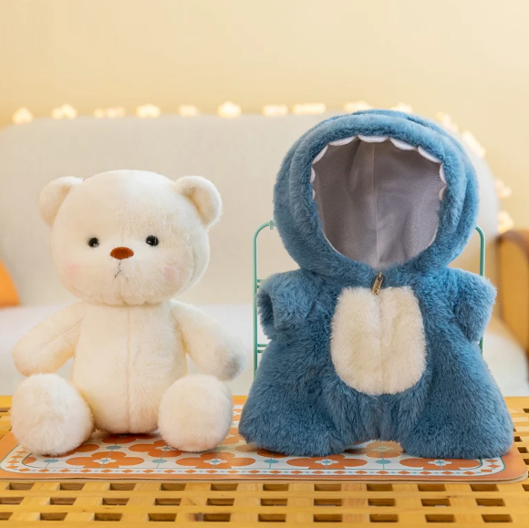 Plysbamse I Teddybjørnedesign Til Hygge, Leg Og Komfort