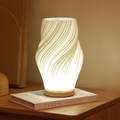 Japandi LED-Bordlampe med 3-Trins Touch-Dæmpning
