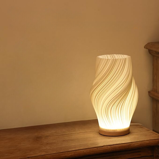 Japandi LED-Bordlampe med 3-Trins Touch-Dæmpning