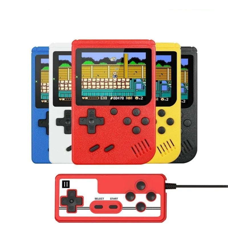 Spilkonsol Med 400 Klassiske Spil Og Daglig Retro Underholdning