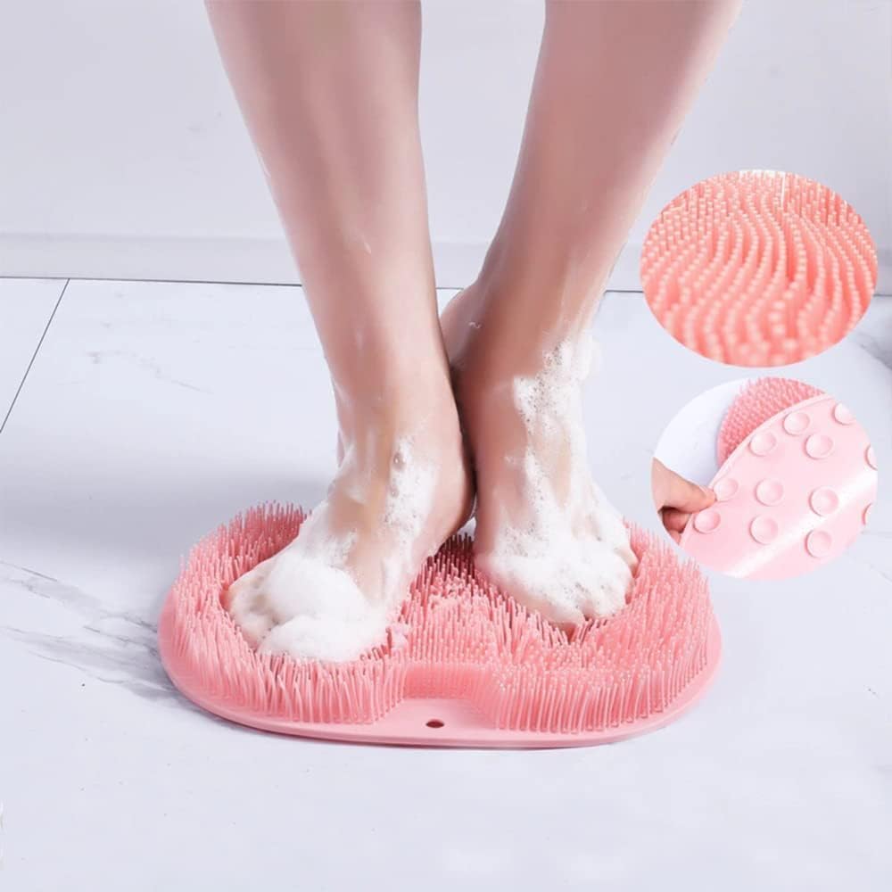 Silikonemåtte til Fodrens og Blid Massage i Brusebadet