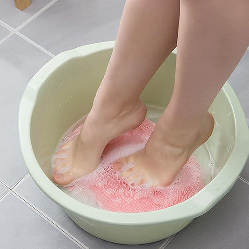 Silikonemåtte til Fodrens og Blid Massage i Brusebadet