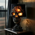 Dekorativ Lava Lampe med Skulpturel Kranieform