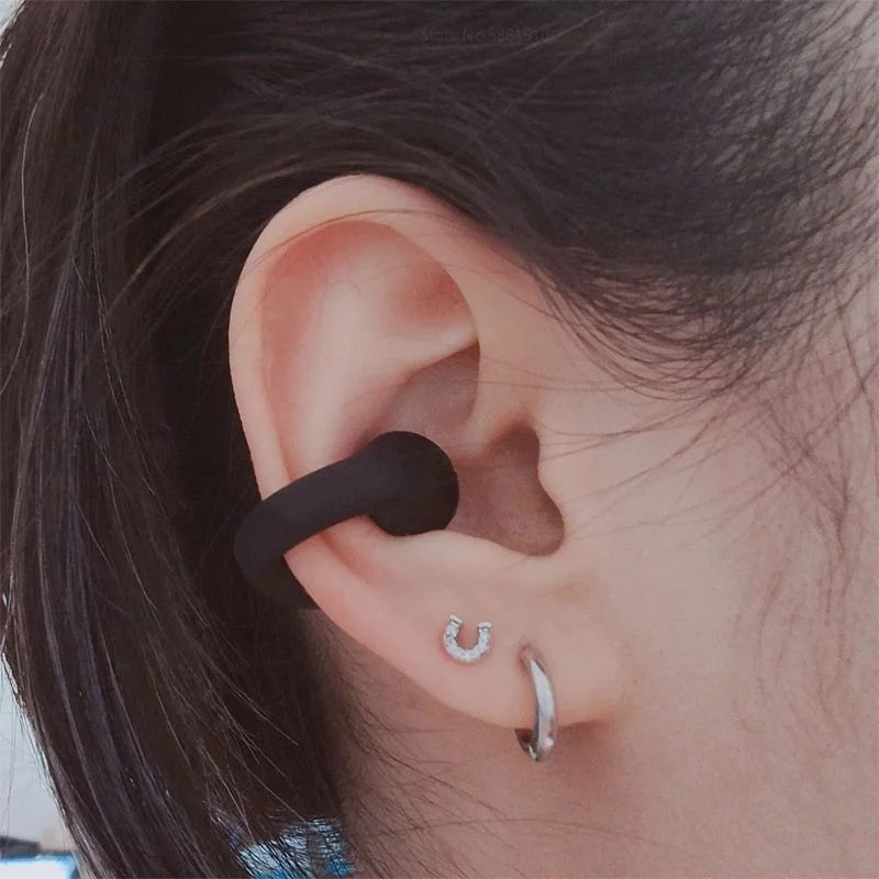 Open-Ear Trådløse Øretelefoner Med Bluetooth 5.3 Og Ladeetui